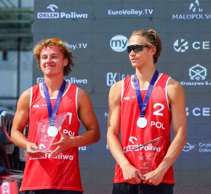 BPT Futures Kraków: Krzemiński/Pietraszek ze srebrnymi medalami