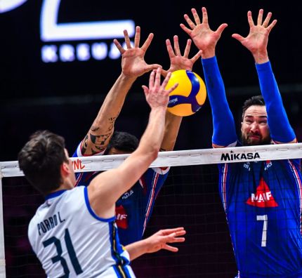 Ćwierćfinał VNL: Francja - Włochy, wypowiedzi pomeczowe