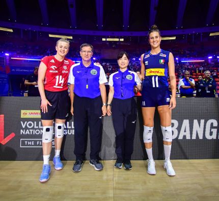 VNL Bangkok mecz półfinałowy: Polska - Włochy 0:3