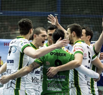 Baraże o PlusLigę: Aluron Virtu Warta Zawiercie bliżej awansu