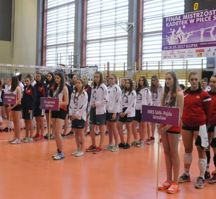 MP kadetek - ceremonia otwarcia