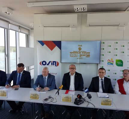 Warmia Mazury World Tour Olsztyn 2017 – medialny początek