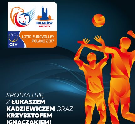 Przed LOTTO EUROVOLLEY POLAND 2017 spotkajmy się 19 sierpnia w Siatkarskiej Strefie na Placu Szczepańskim w Krakowie