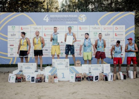 2020-08-30 MP Służb Mundurowych w siatkówce plażowej - Lublin 2020