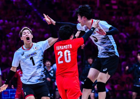 2024-06-29 VNL turniej finałowy: Słowenia - Japonia