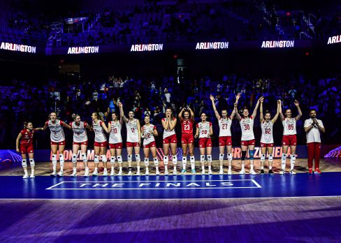 2023-07-16 Mecz o brąz VNL 2023: Polska - USA