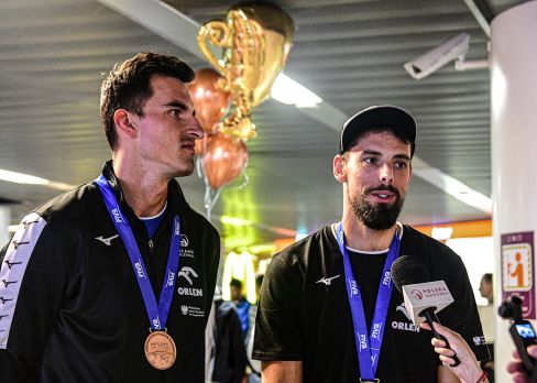 2023-10-17 Brązowi medaliści MŚ już w Polsce