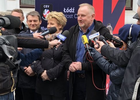 2019-03-19 - Konferencja prasowa EurovolleyW 2019 w Łodzi