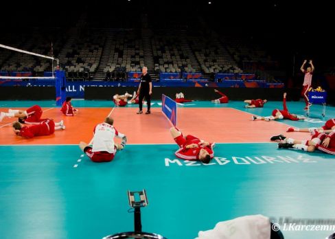 2018-06-21 - VNL w Australii Trening