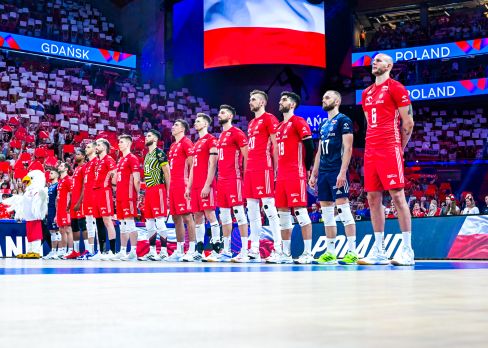 2023-07-22  Półfinał VNL w Gdańsku: Polska - Japonia