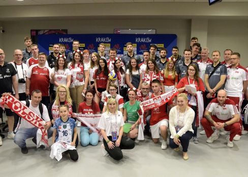 2018-05-27 - VNL z kibicami po meczu POL-CAN