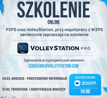 Zapraszamy na szkolenie z VolleyStation
